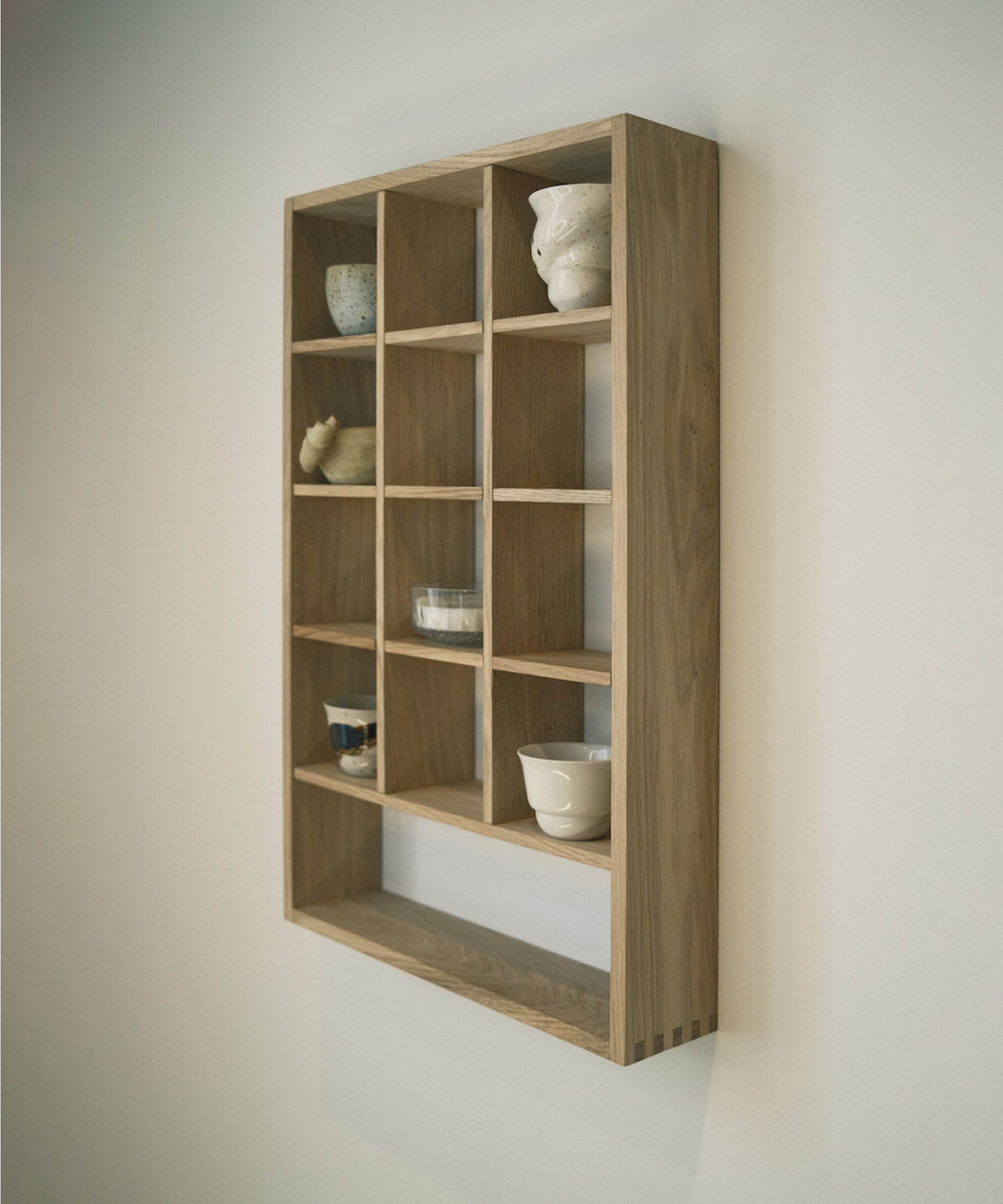 LIMITED EDITION Abby Compartment Shelf, Oak