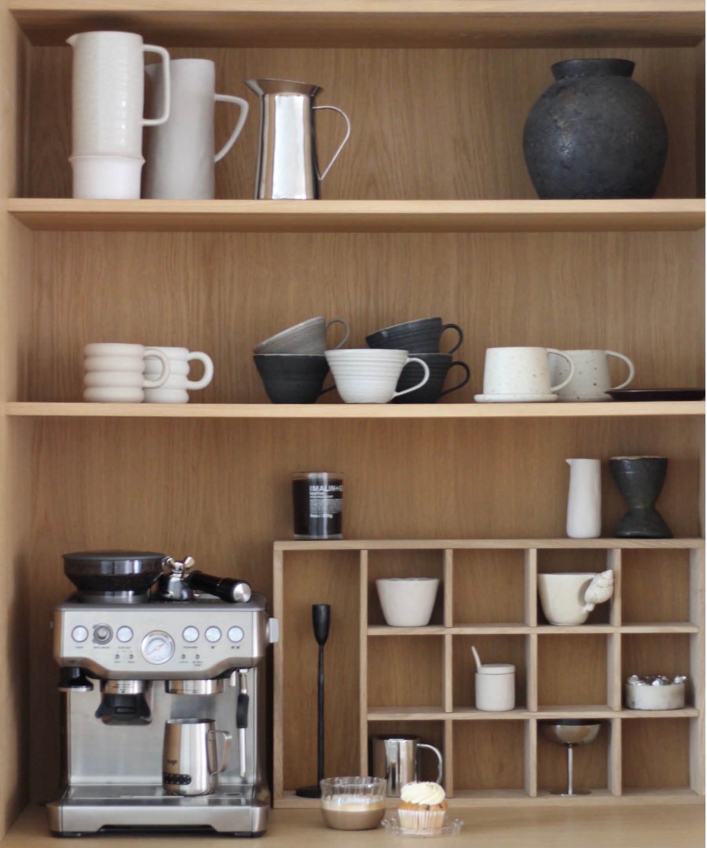 LIMITED EDITION Abby Compartment Shelf, Oak