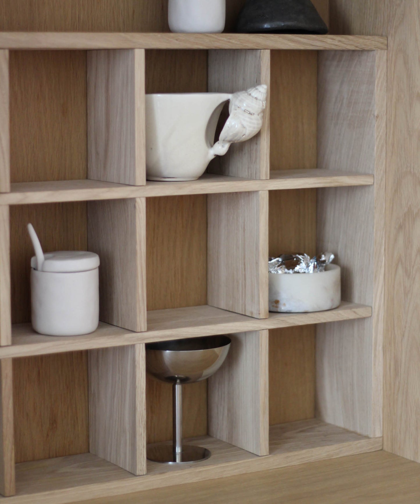 LIMITED EDITION Abby Compartment Shelf, Oak