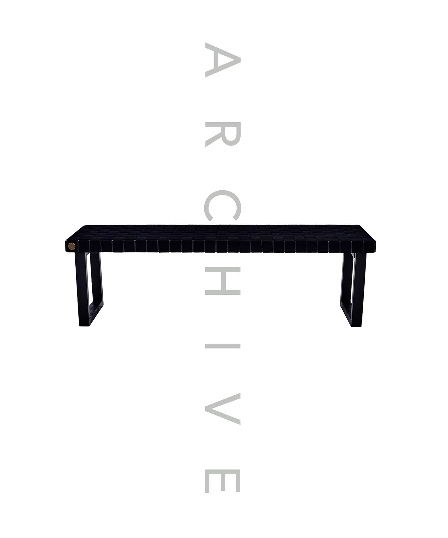 (Archive) Luna Bench, Medium, Black, 02