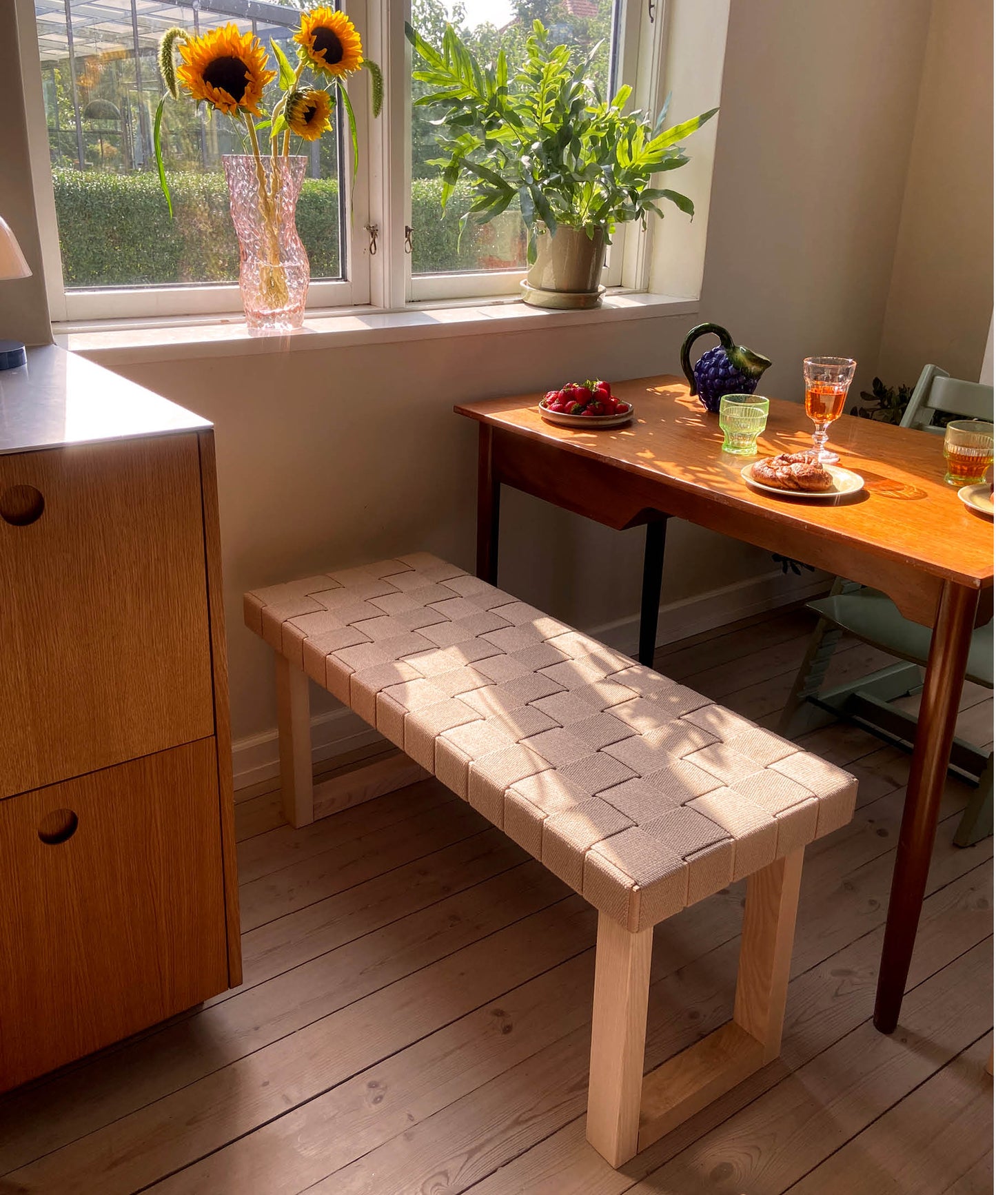 Luna Bench, Small, Nature
