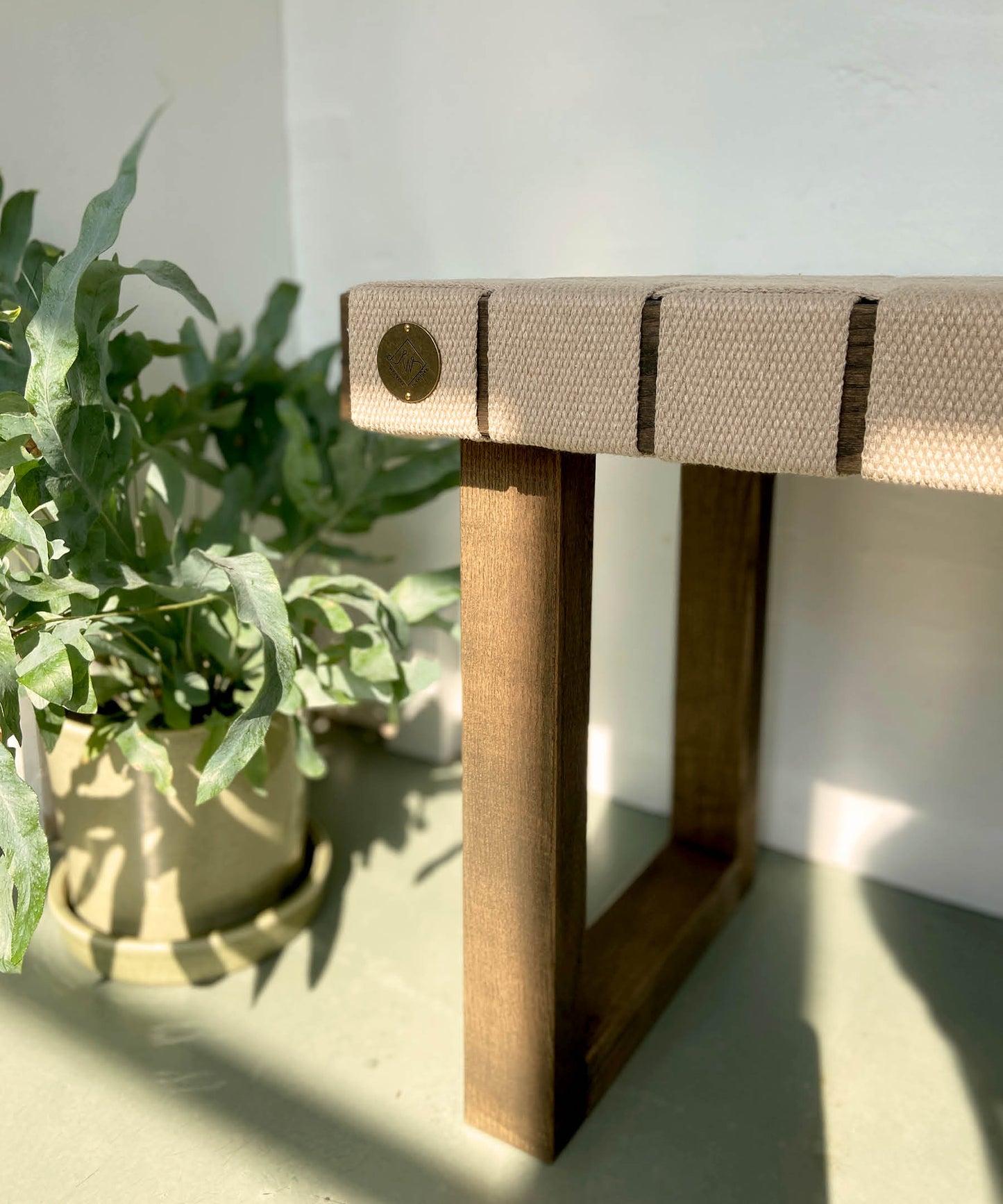 Luna Bench, Medium, Smoked