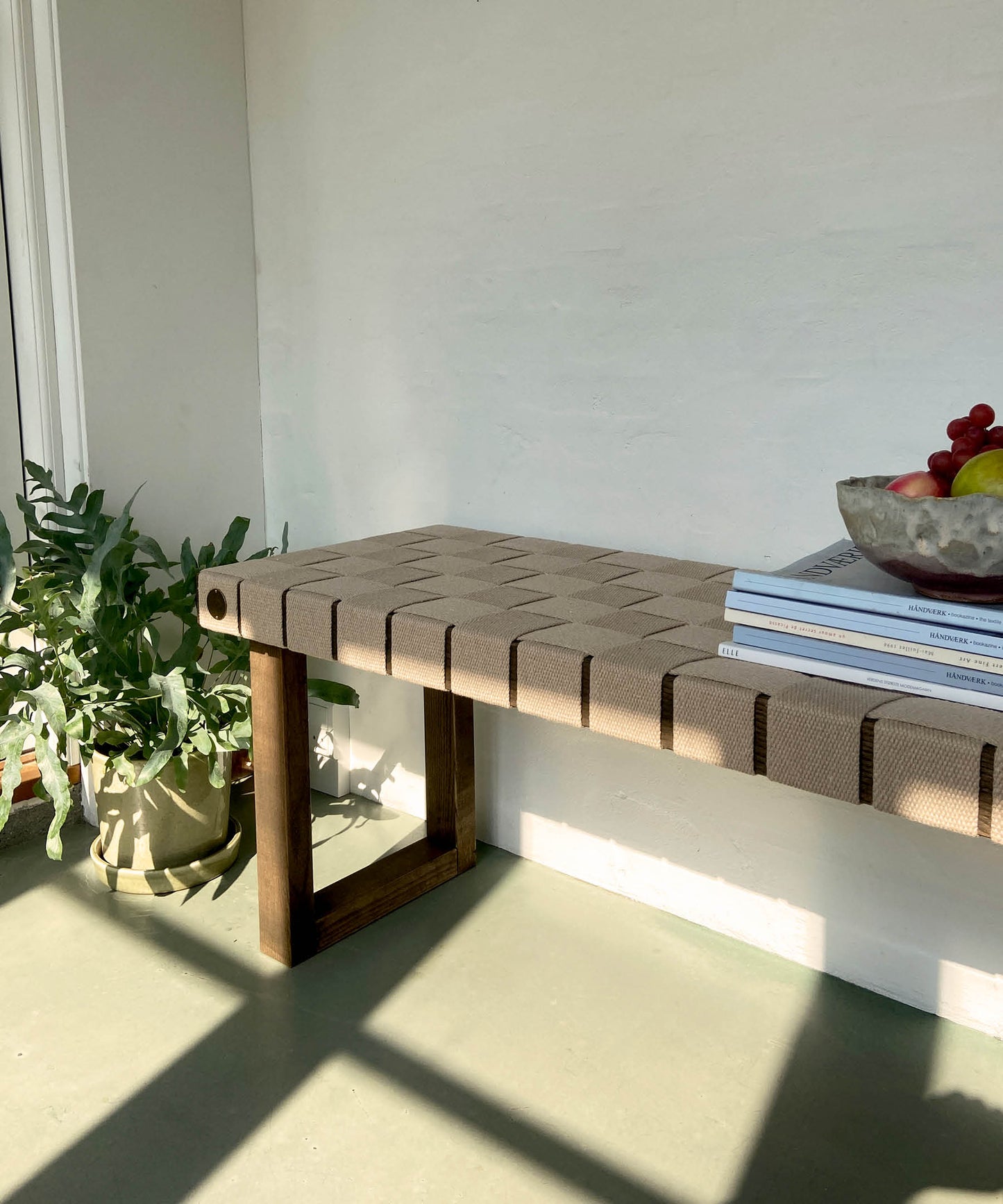 Luna Bench, Small, Smoked