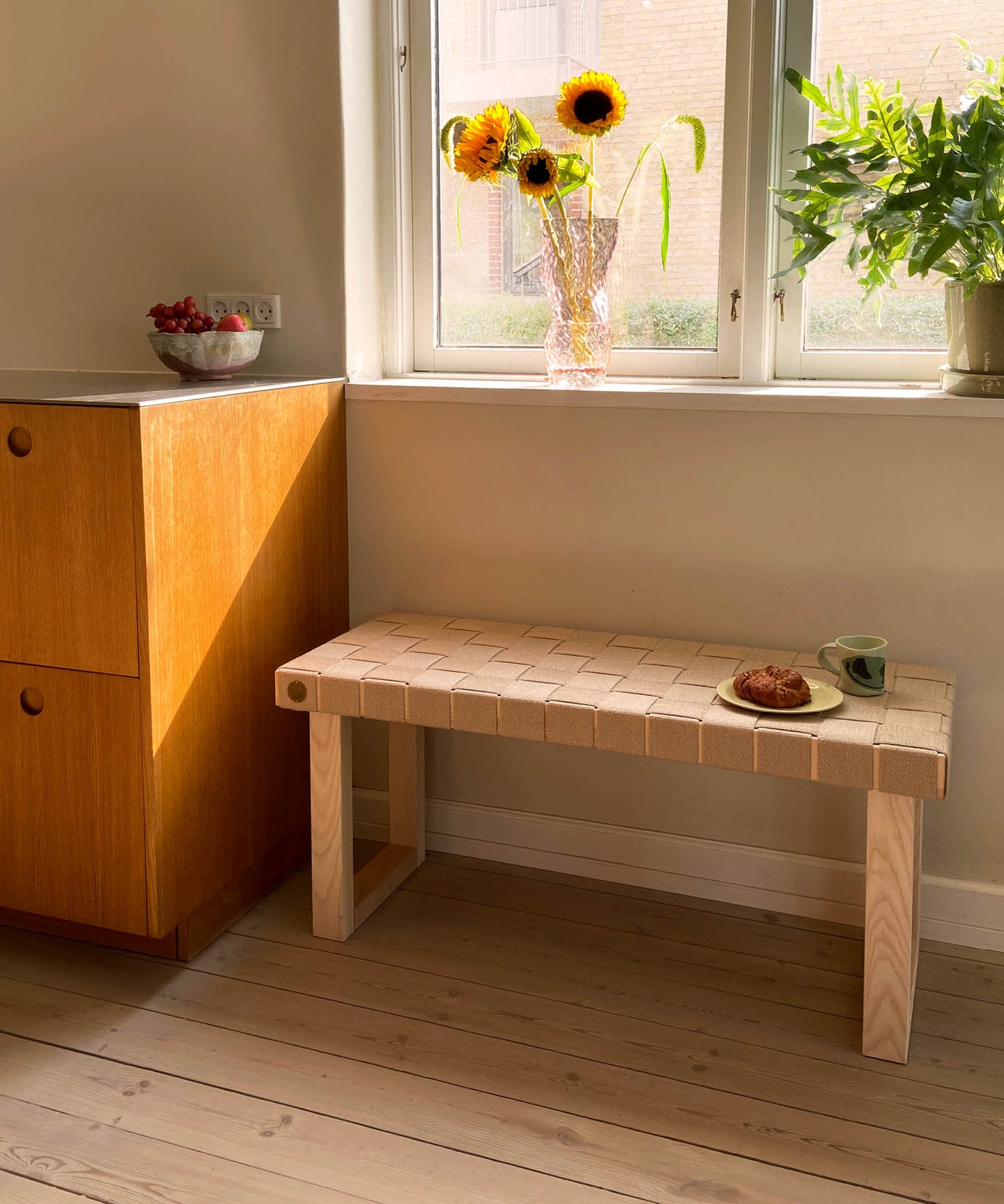 Luna Bench, Small, Nature