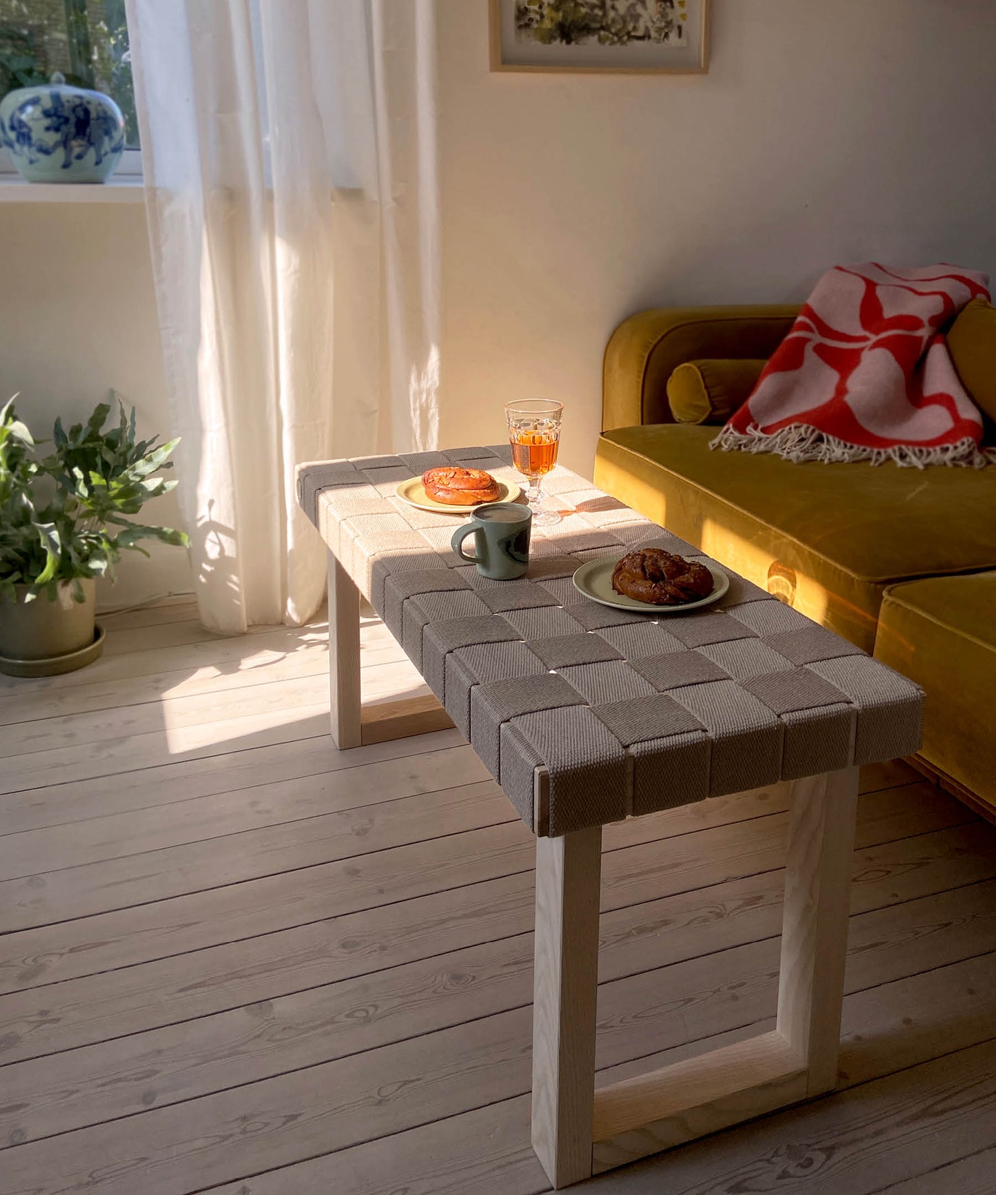 Luna Bench, Small, Nature
