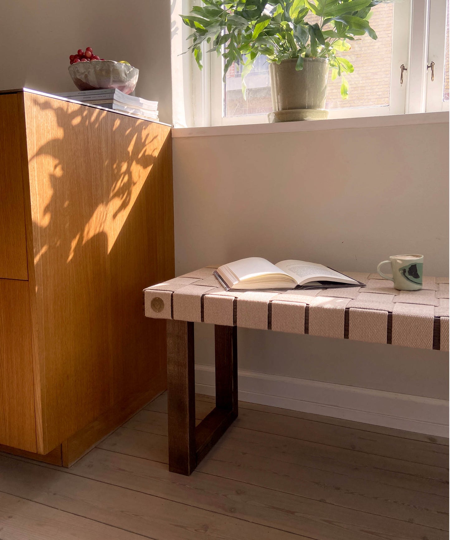 Luna Bench, Small, Smoked