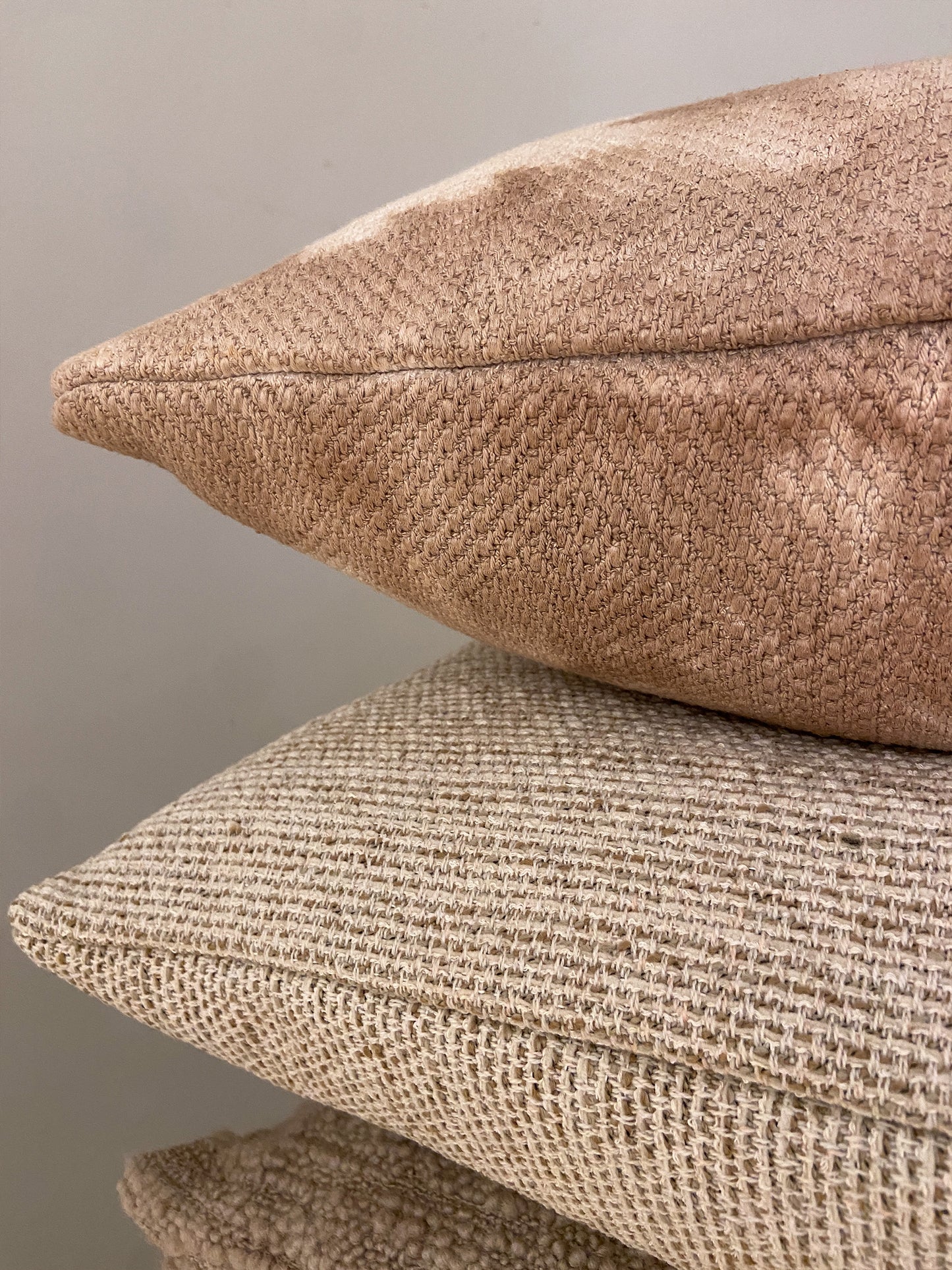 LIV 02, Cushion Cover, Unique Brown