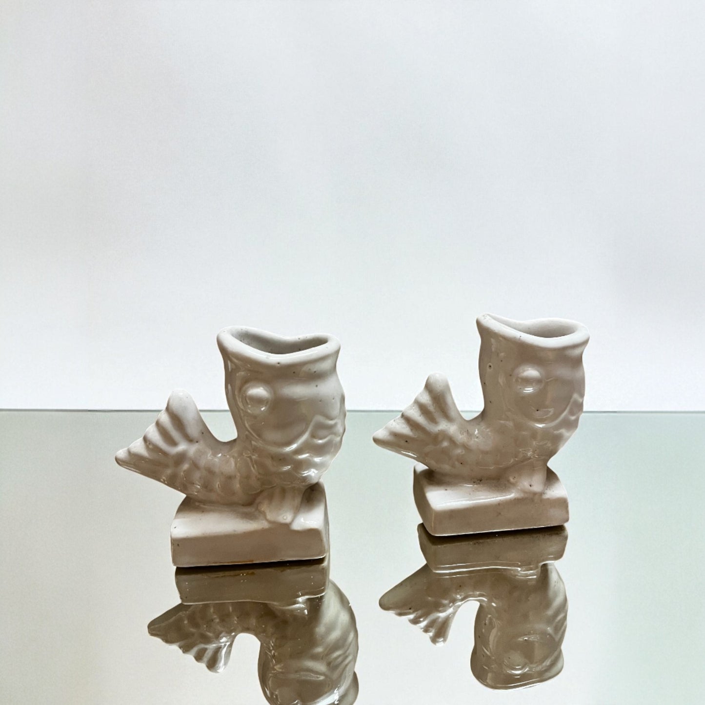 L. Hjorth fiskefigurer / lysestager